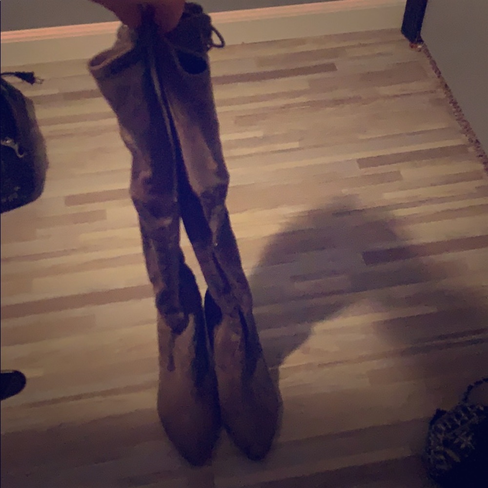 Thigh high boots
